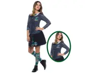 Harry Potter Slytherin Womens/Ladies Dress Up Character Party Costume