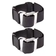 2Pcs Weight Belt Cams Lock BCD Buckle Attachments Scubas Diving Tied Bottle Belt