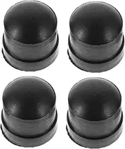 Milisten 4pcs Trombone End Bumper: Rubber Stoppers Replacement Trombone Feet Anti Aging And Wear Resistant Enhances Stability And Reduces Maintenance Black