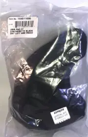 Schutt F7 3/4”Jaw Pads Black Leatherette 1 Pair(1 Left/1 Right)Brand New-SHIP24H