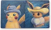 Pokémon Center: Pokémon Center × Van Gogh Museum: Pikachu & Eevee Inspired by Vincent's Self-Portraits Playmat