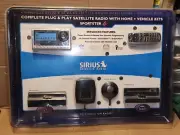 SIRIUS SATELLITE RADIO HOME & VEHICLE KIT SPORTSTER 4 COMPLETE PLUG & PLAY NEW