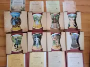1977-81 KNOWLES WIZARD OF OZ PLATES complete SET~8~made in Newell, West Virginia