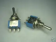 Lot 50 Toggle Switch, mini 1PDT on/off off/on Brand New