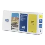 Hewlett Packard 90 YELLOW PRINTHEAD ANDCLEANER FOR DJ 4000