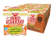 Nissin Cup Noodles Ramen Noodle Soup, Chicken, Microwaveable Paper Cup, 2.25 Oun