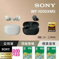 在飛比找momo購物網優惠-【SONY 索尼】WF-1000XM5 旗艦真無線藍牙耳機(