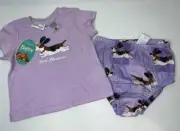 BNWT BABY PETER ALEXANDER LILAC BEAGLE PYJAMA SET 3 - 6 MTHS