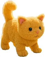 Wezalget Robot Cat - Realistic Electronic Pets - Interactive Toys for Friends Girls Boys Son Daughter Family Home Offices Valentine's Day