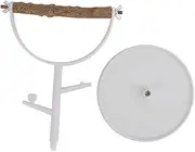 MUNEFE Parrots Training Stand, Parrots Tabletop Stand, Bird Perch Stand, Suitable for Indoor and Outdoor Use