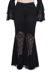 [Widow] Plus Raven’s Embrace Bell Bottom Pants