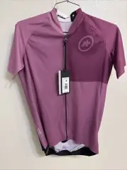 Assos UMA GT SS Jersey Stahlstern- Women's Medium-Rampant Ruby-New with Tags