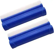GRIRIW 2pcs Shower Wiper Shower Glass Squeegee Window Squeegee for Car Window Scraper for Cleaning Windows Car Window Squeegee Car Side Mirror Squeegee Car Glass Wiper Silica Gel Blue