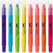 Mr. Pen No Bleed Gel Highlighter, Bible Highlighters, Assorted Colors, Pack of 8, Fluorescent Gel Highlighters