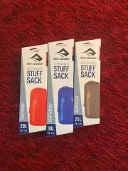 Sea to Summit - Lightweight Stuff Sack 20L Olive and Orange - 30L Blue
