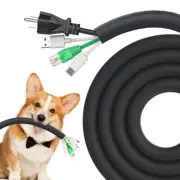 Dog and Cord Protector 10ft ,Cable Sleeve for Easy Cord Management,9883