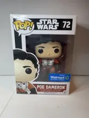 Funko Pop! Star Wars Poe Dameron #72 Walmart Exc Vinyl Figure
