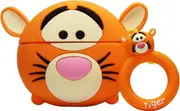 Case for Apple AirPods Pro Anime Cartoon Cute Kawaii Protective Case Anti-Fall Headphone Case for AirPod Pro Case Cover (AirPods Pro, Cute Tiger)