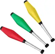 ADOCARN 3pcs Juggling Sticks for Boy Girl Fun Coordination Toy for and Circus Games Random Colors for Beginners and Shared Play