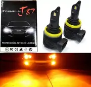 LED Kit M10 100W H8 Orange Light Two Bulbs Light DRL Daytime Cornering Angel Eye