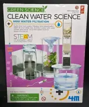 Green Science Clean Water Science Kit by Kidz Lab Fun Science New in Sealed Box