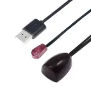 CERRXIAN Infrared Remote Control Extender Cable, IR Repeater Hidden Cable wit...