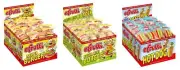 eFrutti Gummi Candy Variety, Mini Burgers, Sour Mini Burgers, and Mini Hot Dogs,