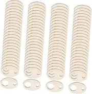 HOMSFOU 100pcs Wooden Embroidery Rack Thread Storage Organizer DIY Wood Thread Spool Holder Craft Sewing Supply