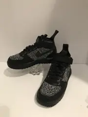 Nike Women's LF1 Flyknit Workboot Air Lunar Force 1 Black Oreo Shoes 860558-001