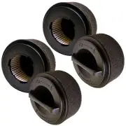 4-Pack HQRP Filtros Circulares para Bissell PowerForce 23T7R 23T75 23T76 23T78