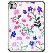 iPad Pro 11-inch (M4) iPad Impact Case Modern colorful pink purple green floral illustration