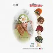 RetroChic Flapper Hat Patterns by Rebecca Huber - Vintage Fashion Sewing for Wom