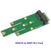 MSATA SSD to B-key NGFF M.2 Solid State Drives Adapter Converter Card