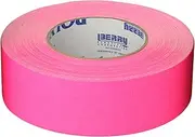 Polyken 510 Rubber Premium Grade Gaffer's Tape 45m Length x 48mm Width Neon Pink