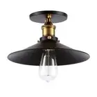 Vintage Industrial Flush Mount Ceiling Light Metal Ceiling Lamp Light Fixture