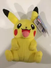 Pokémon Pikachu 8" Plush Tomy 2016 NWT