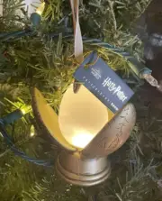 NEW Pottery Barn HARRY POTTER Light-up Ornament The Golden Egg SOLD OUT Last One