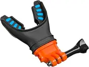 Camera Clip Mount | Silicone Camera Quick Release Clip,Portable Silicone Mouthpiece Professional Multi-Angle for Snorkeling Rock Climbing Cooking Videos Sports Recording Overhead Filming