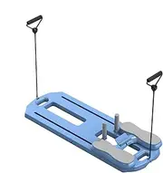 Pilates Board, Foldable Pilates Reformer Board, Multi-Purpose Pilates Sliding Board, Pilates Reformer Machine, Home Pilates Reformer, Portable Pilates Equipment for Indoors, Outdoors