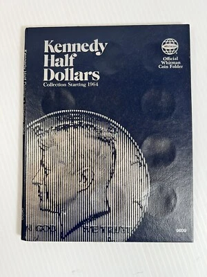Whitman Kennedy Half Dollar Coin Folder - Starting 1964 - Brand New - #9699