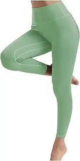 [FZYLQY] Women's High Waisted Workout Leggings Tummy Control Yoga Pants Soft Scrunch Athletic Running Gym Fitness Active Pants