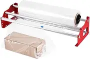 Consfly 23.6 inch Table Stretch Film Dispenser, Semi-Automatic Manual Cling Film Dispenser with Cutter, FBA-ACL-63, Metal, Stretch Film Dispenser