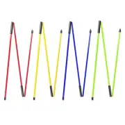 Golf Alignment Stick Posture Correction Foldable Portable Golf Direction Stick