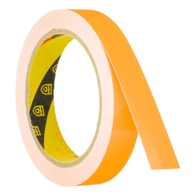 0.8 Inch x 32.8 Feet Glow in the Dark Tape, 1 Roll Tape, Orange Yellow