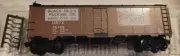 Micro-Trains N scale Black Hills Packing 40’ Ice Reefer, #59530, Road#72722. NIB