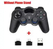 2.4 G Controller Gamepad Android Wireless Joystick Joypad with OTG Converter For PS3/Smart Phone For Tablet PC Smart TV Box 1-without-holder