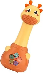 CORHAD Educational Singing Microphone Portable Karaoke for Boys with Creative Design for Birthday Parties Christmas Random Color