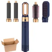 Super Hot Air Brush Wrap Culer 5IN1 Hair Styler Auto Curling Drum Hair Straighte