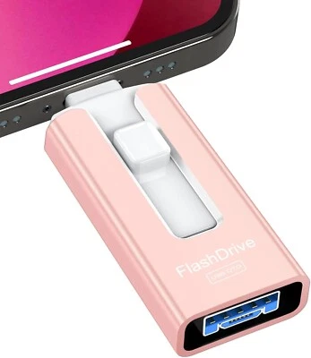 Sunany 256GB USB Flash Drive – 4-in-1 Memory Stick for iPhone, Android, PC – Pho