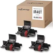 [MYCARTRIDGE] IR40T IR-40T Compatible with Calculator Roller Replacement for IR40T Casio hr-100tm Ink,Sharp EL-1750V, EL-1801V,HR-100TM,HR-170RC,Canon P23-dhv CP13 Printer (3 Pack Individually Sealed)